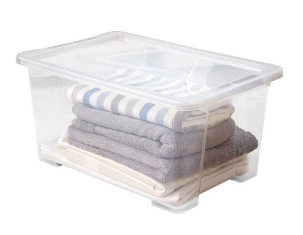 Couvercle pour boîte de rangement transparent 29 L / 43 L / 63 L "Kaze" - Form - Brico Dépôt