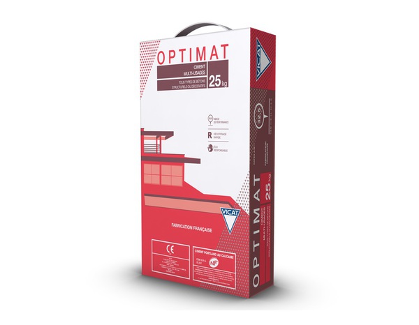 Ciment tous travaux de maçonnerie CEM II CPJ 32,5 (sac de 25 kg) - Vicat - Brico Dépôt