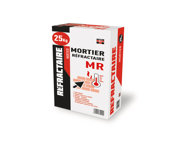 Mortier réfractaire prêt à l'emploi - sac de 35 kg - Brico Dépôt