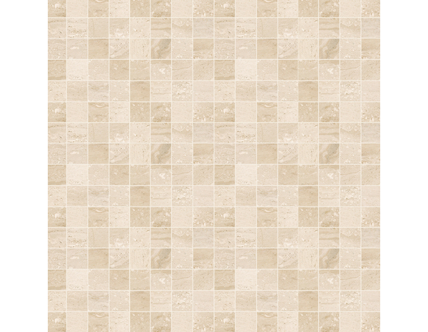 Décor mural "Travertina" beige clair - l. 25 x L. 40 cm - Brico Dépôt