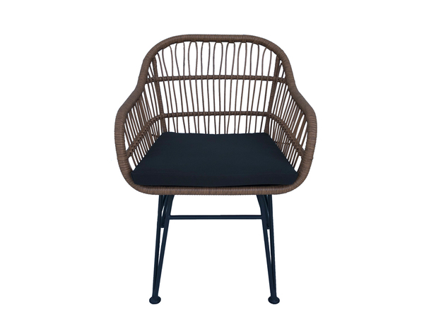 Fauteuil imitation osier "Halesio" - Marque BLOOMA - Brico Dépôt