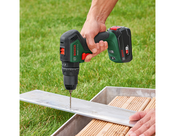 Pack perceuse percussion sans-fil UniversalImpact 18V-60 brushless + 2 batteries 2,0 Ah - Bosch - Brico Dépôt