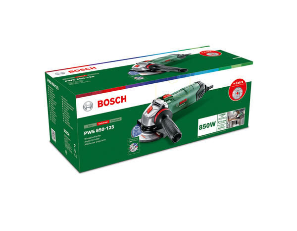 Meuleuse d'angle 125 mm 850 W - Bosch - Brico Dépôt