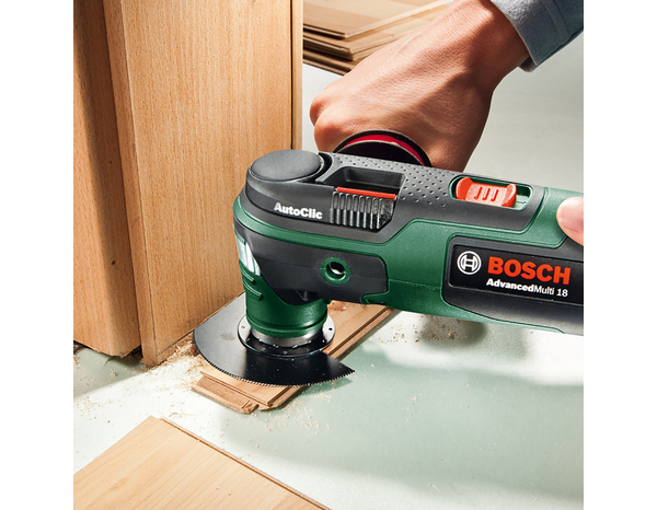 Outil multifonction sans-fil AdvancedMulti 18 sans batterie - Bosch - Brico Dépôt
