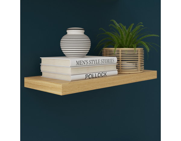 Tablette imitation bois L. 60 cm x P. 23,5 cm - ÉP. 38 mm "Calie" - Cooke and Lewis - Brico Dépôt