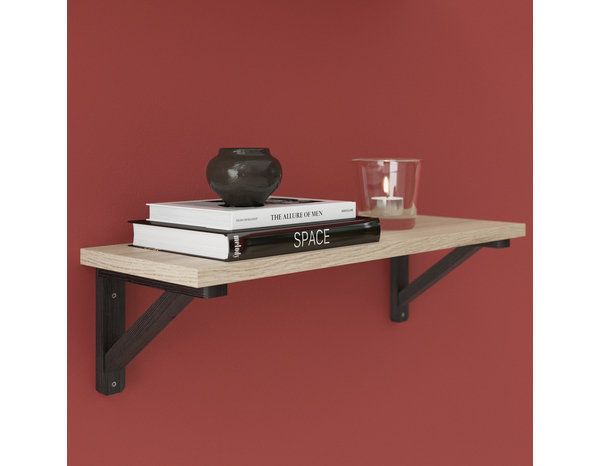 Tablette imitation bois "Rabella" L. 60 cm x P. 19 cm - ÉP. 18 mm - Cooke and Lewis - Brico Dépôt