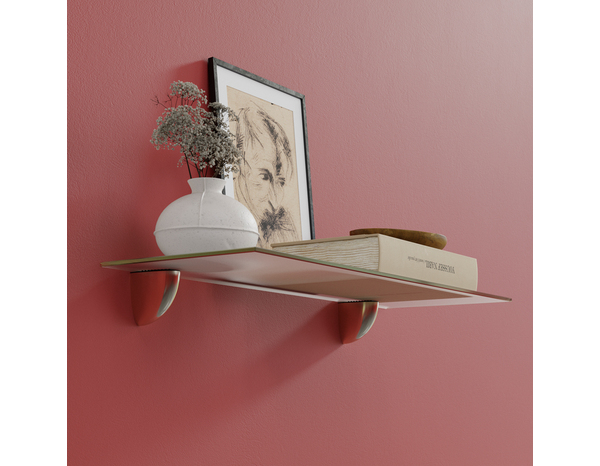 2 supports pour étagères "Romilie" - Cooke and Lewis - Brico Dépôt