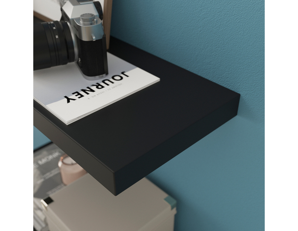 Tablette noire L. 60 cm x P. 23,5 cm - ÉP. 38 mm "Calie" - Cooke and Lewis - Brico Dépôt