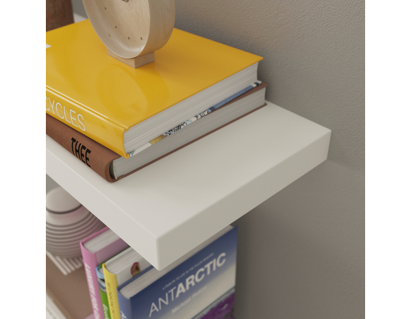 Tablette blanche L. 60 cm x P. 23,5 cm - ÉP. 38 mm "Calie" - Cooke and Lewis - Brico Dépôt