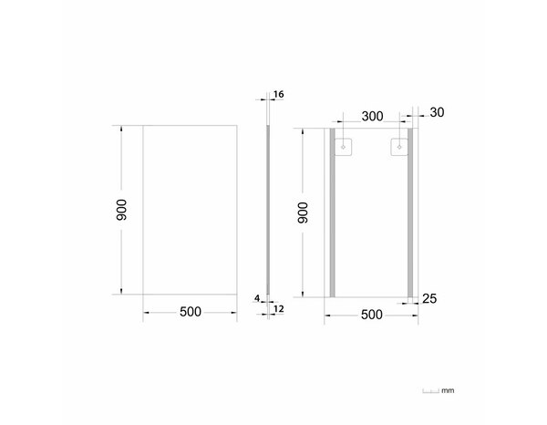 Miroir "Idalie" L. 50 x H. 90 cm - Cooke and Lewis - Brico Dépôt