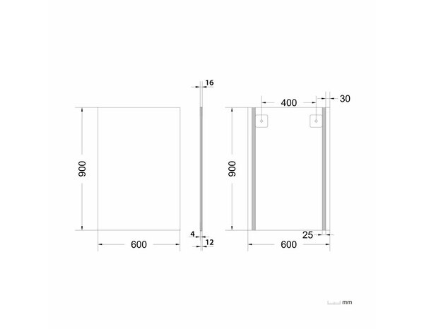 Miroir "Idalie" L. 60 x H. 90 cm - Cooke and Lewis - Brico Dépôt