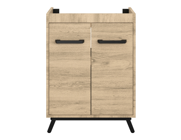 Meuble sous vasque bois "Ladoga"  L. 60 x  H. 81 x P. 36 cm - Cooke and Lewis - Brico Dépôt