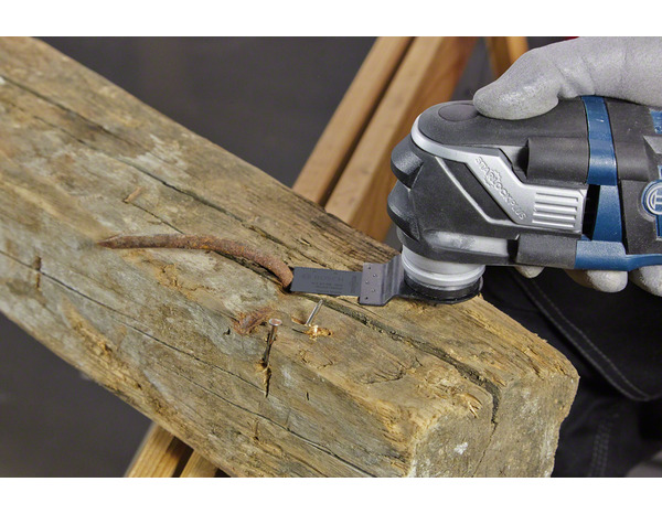 Kit 3 lames Starlock spécial bois sciage bois & Métal - Bosch - Brico Dépôt