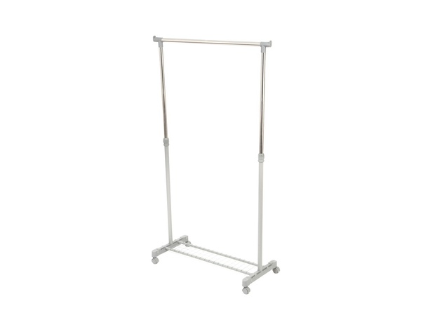 Portant vêtements réglable 83 x 44 H. 91/160 cm. - Brico Dépôt