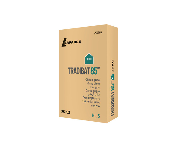 Chaux grise composée de chaux hydraulique, ciment et agents d'onctuosité, sac de 25 kg - Brico Dépôt