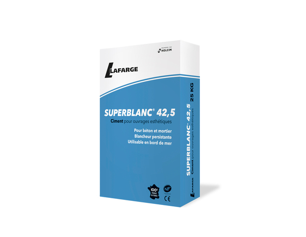 Ciment blanc 42,5 N - sac de 25 kg - Brico Dépôt