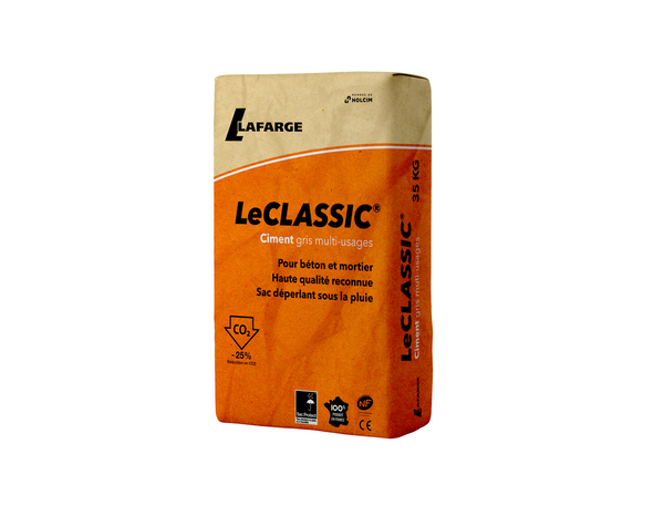 Ciment tous travaux de maçonnerie CEM II 32.5 NF  - 35 kg - Brico Dépôt