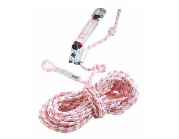 Kit antichute harnais, longe, mousquetons et corde - Brico Dépôt