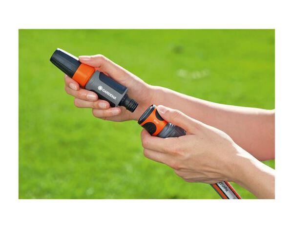 Set d'arrosage avec 5 nez de robinet - Gardena - Brico Dépôt