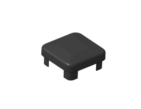 Poteau aluminium + profilé + chapeau gris - Brico Dépôt