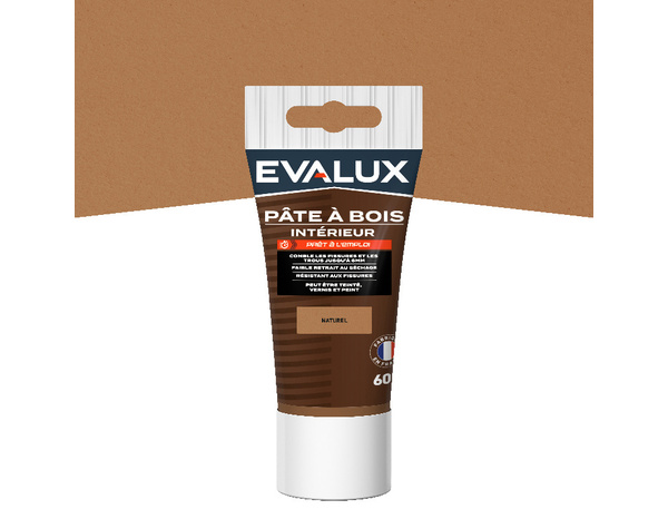 Pâte à bois chêne  60g - Evalux - Brico Dépôt