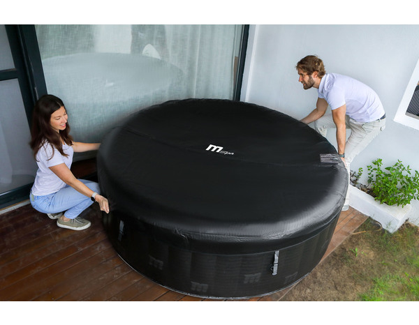 SPA à Bulles Rond  "Bahamas" - Ø 2,04 x H. 0,70 m - Brico Dépôt