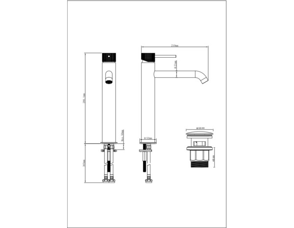 Mitigeur lavabo XL noir "Livie" - Cooke and Lewis - Brico Dépôt