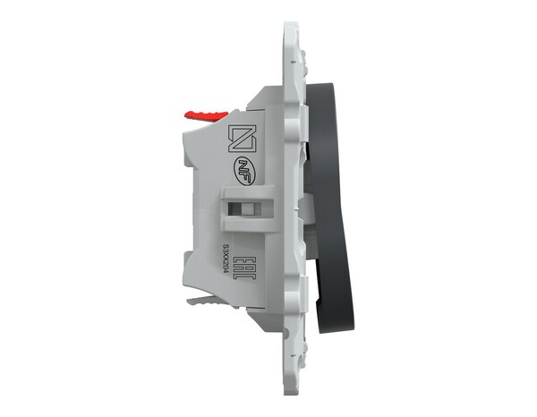 Va-et-vient à vis "Ovalis", anthracite - Brico Dépôt