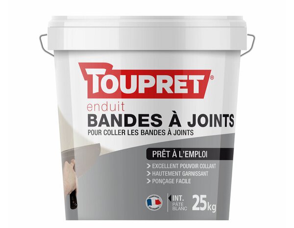 Enduit à joints en pâte 25 kg - Toupret - Brico Dépôt