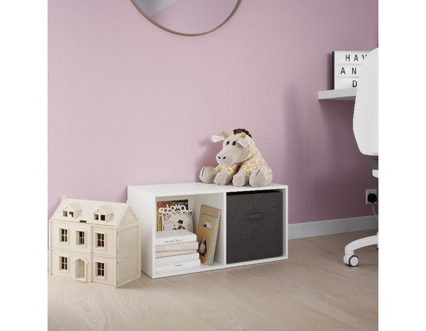 Cube 2 cases blanc "Maxius" - Cooke and Lewis - Brico Dépôt