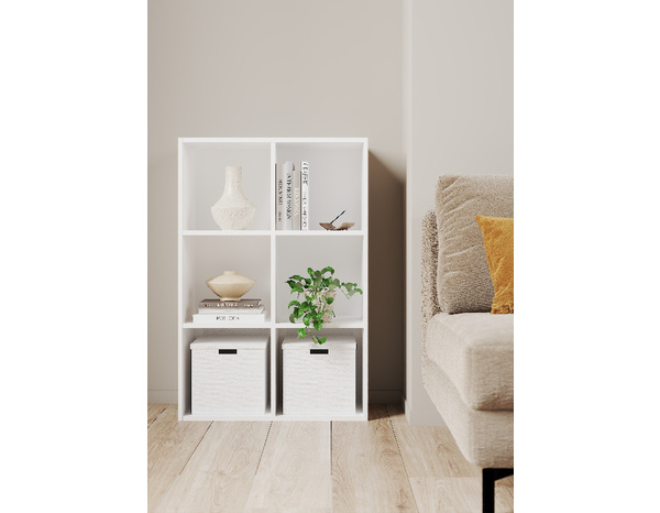 Cube 6 cases blanc "Maxius" - Cooke and Lewis - Brico Dépôt