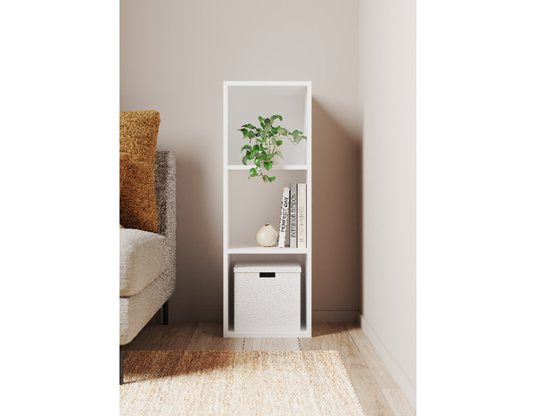 Cube 3 cases blanc "Maxius" - Cooke and Lewis - Brico Dépôt