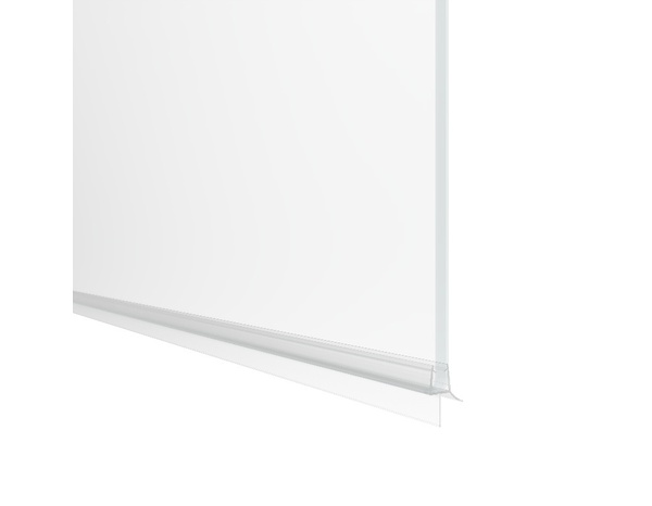 Pare baignoire "Calera" pivotant 5 mm noir - Cooke and Lewis - Brico Dépôt