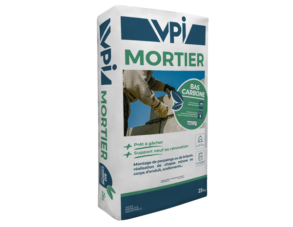Mortier Bas carbone multi-usage - sac de 25 KG - VPI - Brico Dépôt