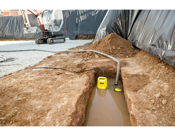 Pompe d'évacuation eaux chargées. 280 W - SP9500L - Karcher - Brico Dépôt