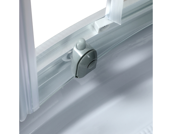 Cabine de douche hydromassante "Onega" 90 x 90 - GoodHome - Brico Dépôt