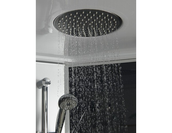 Cabine de douche hydromassante "Onega" 90 x 90 - GoodHome - Brico Dépôt
