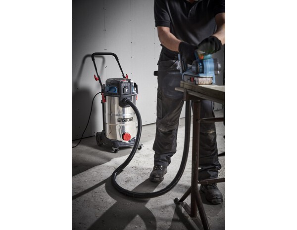 Aspirateur eau et poussière 40 l - 1400 W - Erbauer - Brico Dépôt