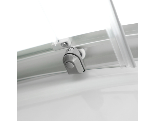 Cabine de douche hydromassante "black & dark" - 85 x 85 cm - Brico Dépôt