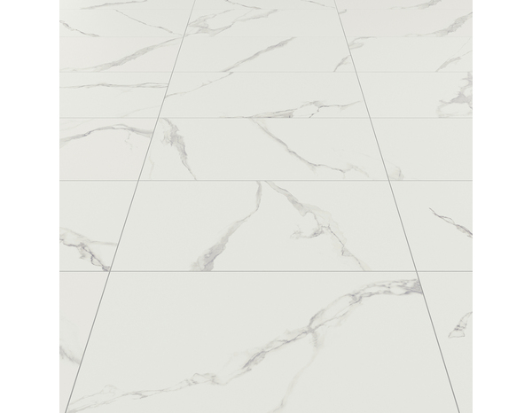 Carrelage de sol intérieur "PUNE MARBRE" blanc 30 X 60 cm - Brico Dépôt