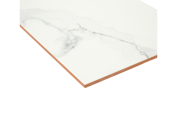 Carrelage de sol intérieur "PUNE MARBRE" blanc 30 X 60 cm - Brico Dépôt