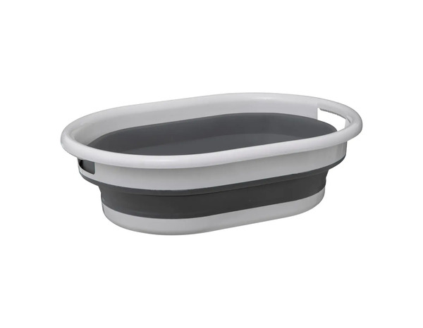 Bassine rétractable 21 L blanche et grise - 5 Five Simply Smart - Brico Dépôt