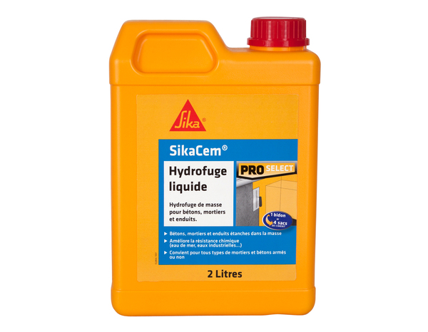 Enduit hydrofuge liquide en bidon de 2 L - Sika - Brico Dépôt