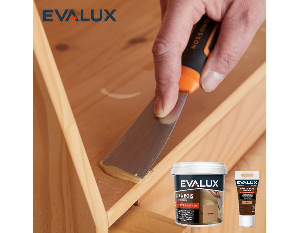 Pâte à bois chêne  60g - Evalux - Brico Dépôt