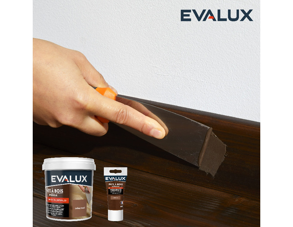 Pâte à bois chêne foncé 60g - Evalux - Brico Dépôt