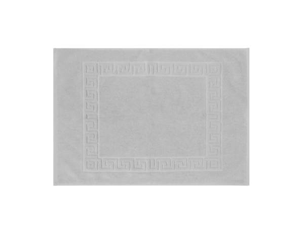 Tapis de bain 50 x 70 "Tendance" gris souris - Brico Dépôt