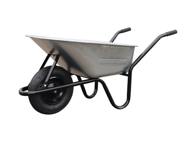 Brouette rénovation 100 L / 180 kg galvanisée, roue gonflable  - Altrad - Brico Dépôt