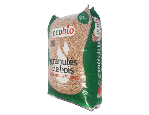 Granulés de bois DINplus - Sac de 15 kg - Brico Dépôt