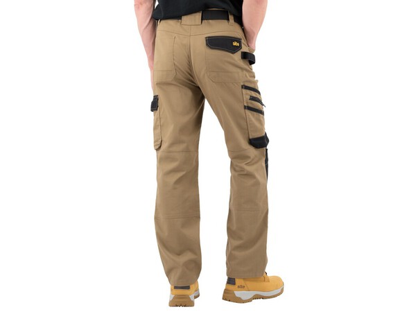 Pantalon multipoches "COPPELL" beige taille 44 - Brico Dépôt