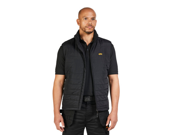 Gilet sans manche "BECKFORD" noir taille L - Brico Dépôt